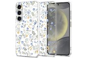 Mobiel - Covers & Cases - Tech-Protect FlexAir Case for Samsung Galaxy S25 - Daisies with Leaves - 5906302360444