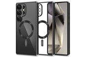 Mobiel - Covers & Cases - Tech-Protect MagFlex Case for Samsung Galaxy S25 Ultra - Clear Black - 5906302360048