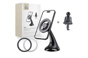 Mobiel - Overige accessoires - Tech-Protect N56 Car Mount for Dashboard Window or Air Vent Grille - Black - 5906302360703