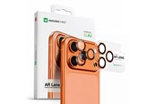 Mobiel - Beschermend glas - AmazingThing Lens Glass for iPhone 17 Pro / Pro Max - with Orange Frame - IP17CAM3OGLA