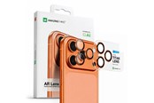 Mobiel - Beschermend glas - AmazingThing AR Sapphire Camera Lens Glass for iPhone 17 Pro / Pro Max - with Orange Frame - IP17SCAM3OGLA