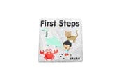 Speelgoed voor baby's - Akuku Soft bath book with squeaker FIRST STEPS - A0477