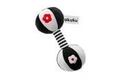 Speelgoed voor baby's - Akuku Plush rattle DUMBBELL - A0482