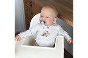 Babyspullen - Akuku The soother band with clip CATS - A0582