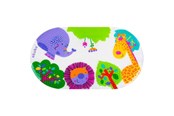 Babyspullen - Akuku Non-slip bath mat 69x39 cm - A0655