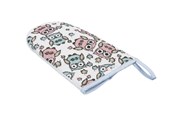 Babyspullen - Akuku Washing glove terry with PU sponge OWLS - A1144