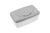 Babyspullen - Akuku Box for water wipes grey/white - A0532