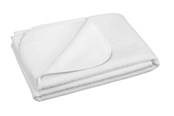 Babyspullen - Akuku Waterproof bed pad terry 40 x 90 cm WHITE - A1288