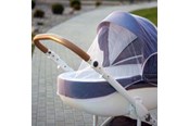 Babyspullen - Akuku Mosquito net for stroller WHITE - A0445