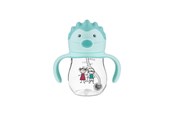 Babyspullen - Akuku Non-spill training cup with weighted straw MINT - A0033