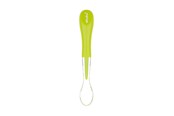 Babyspullen - Akuku Silicone spoon GREEN - A0129