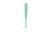Babyspullen - Akuku Soft silicone spoon MINT - A0416