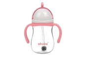Babyspullen - Akuku Non-spill cup with weighted straw PINK - A0676