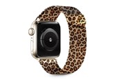 Smartwatch - Accessoires - Tech-Protect Lamano Strap for Apple Watch 40 / 41 / 42 mm - Brown and Black - 5906302339433