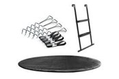 Trampoline - Salta Afdekhoes, ladder en verankering t/Ø396 cm trampoline - 807-533