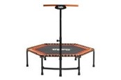 Trampoline - Orange Fitness trampoline met handvat, oranje - 805-556