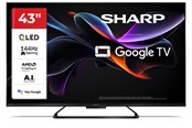 Flat screen TV - Sharp 43" Flat screen TV LED 4K 43HR7265E 43" LED-backlit LCD TV - QLED - 4K - 43HR7265E