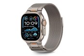 Smartwatch - Accessoires - Tech-Protect Milano Vanguard Bracelet for Apple Watch (44 / 45 / 46 / 49 mm) - Titanium - 5906302339853