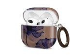 Mobiel - Covers & Cases - Tech-Protect Lamano Case for AirPods 4 - Brown & Purple - 5906302352524