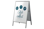 Conferentie & Presentatie - Nobo Essence verstek A1 A-frame stoepbord - 1915744
