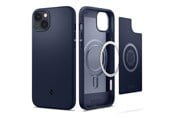 Mobiel - Covers & Cases - Spigen Mag Armor iPhone 14 Plus Case - Blue - 21183-0