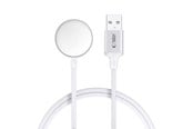 USB-kabel - Tech-Protect UltraBoost USB-A Inductive Charger for Apple Watch 1m - White - 5906302360093