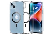 Mobiel - Covers & Cases - Spigen Ultra Hybrid Mag Case with MagSafe for iPhone 14 Plus - Clear Gray - 21312-0
