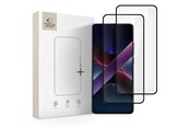Mobiel - Beschermend glas - Tech-Protect Glass Fit+ 2-pack Tempered Glass for Xiaomi Poco X7 Pro 5G - Black - 5906302361335
