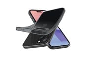 Mobiel - Covers & Cases - Spigen Crystal Flex iPhone 15 Plus Case - Gray-Transparent - Spigen Crystal Flex, space crystal - iPhone 15 Plu