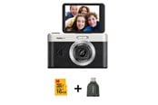Fototoestel - KODAK Pixpro Friendly Zoom C1 Black + Dongle - Compact Digital Camera - C1BK3 Black