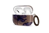Mobiel - Covers & Cases - Tech-Protect Lamano Case for AirPods Pro 1 / 2 - Brown and Purple - 5906302352593