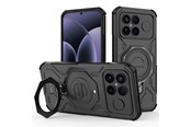 Mobiel - Covers & Cases - Tech-Protect TacticStand MagSafe Case for Xiaomi Poco F8 Ultra - Black - 5906302352722