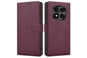 Mobiel - Covers & Cases - Tech-Protect Wallet Case for Xiaomi Redmi Note 15 Pro 5G - Burgundy - 5906302352913