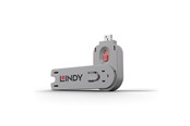 Systeemaccessoires - Lindy USB A Port Blocker Key Pink for No. 40450 and 40460 - 40620