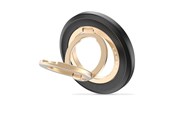 Mobiel - Overige accessoires - Tech-Protect MMR700 Lamano MagSafe Magnetic Phone Holder - Black & Gold - 5906302353088