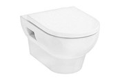 Toiletten, stoelen, bidets en reserveonderdelen - Hansgrohe gladelake s wall hung wc set aquachannel flush with wc se - 60309450