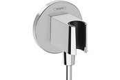 Douche- en montageaccessoires - Hansgrohe fixfit s shower holder hose outlet chrome - 26888000
