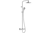 Douche- en montageaccessoires - Hansgrohe vernis blend showerpipe 200 1jet ecosmart thm chr - 26089000