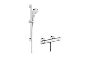Douche- en montageaccessoires - Hansgrohe croma select e vario combi set 0.65 m - 27081400