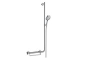 Douche- en montageaccessoires - Hansgrohe raindance select s shower set 120 3jet ecosmart wi - 26327000