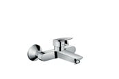 Mengkranen en fittingen - Hansgrohe logis single lever basin mixer for wall chrome - 71225000