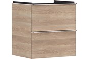 Douche- en montageaccessoires - Hansgrohe xelu q vanity unit natural oak 580/475 with 2 draw - 54025000