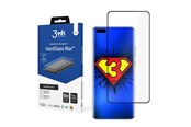 Mobiel - Beschermend glas - 3mk Reinforced Tempered Glass HardGlass Max Black for Huawei P40 Pro + 5G - 5903108277174