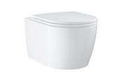 Toiletten, stoelen, bidets en reserveonderdelen - Grohe Bau ceramic wc-set wh rimless soft close - 103860SH00