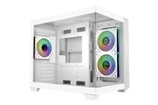 Case - Cooler Master Elite 481 Wood - Case - Tower - Wit - E481-WHNN-S00