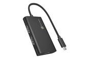 Beelscherm- en tv-kabel - ICY BOX adapter - HDMI / USB - 20 cm - 61202