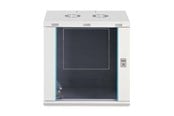 Rackkoffers - DIGITUS DN-37108 - 12U Wall-Mounted Cabinet | 600x450mm | Glass Door | Unmounted - DN-37108