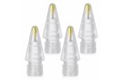 Mobiel - Overige accessoires - Tech-Protect Stylus Tips 4-Pack Interchangeable Tips for Apple Pencil - Transparent - 5906302323968