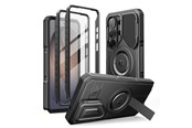 Mobiel - Covers & Cases - Tech-Protect Kevlar MagSafe 2-Set Case for Samsung Galaxy S26 Ultra - Black - 5906302340040