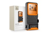 Mobiel - Covers & Cases - Tech-Protect IPX8 Pro Waterproof Phone Case - Orange and Black - 5906302353156
